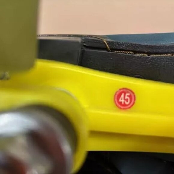 Roller Skates Blue Suede Cowhide High-top Unisex Classic US11M/US13W - Picture 6 of 7